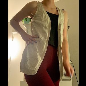 Button Down Vest Cartigan